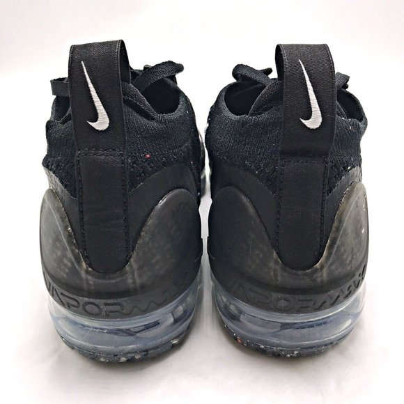 Nike Air Vapormax 2021 FK Flyknit Black Silver White DC4112-002 Womens S… - Picture 2 of 7